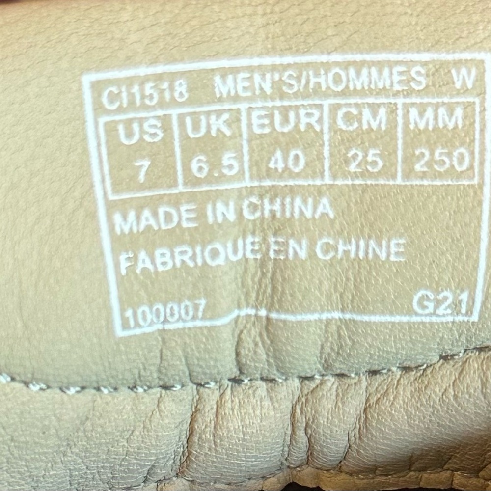 NWOT Rockport Brown and Cream Leather 9000 Prowalkers - Picture 13 of 15